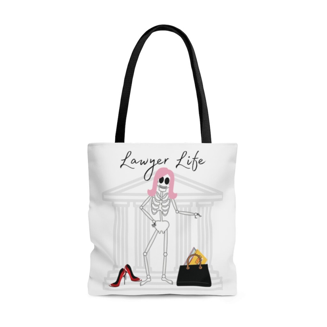 Lawyer Tote Bag Lawyer Gift Carry All Law Student Gift Law Etsy