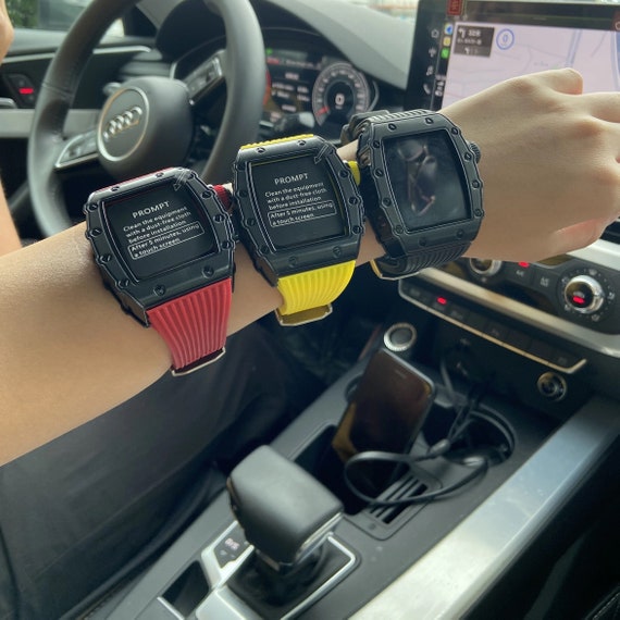 Apple Watch Case Band Strap Rubber 