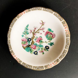 Vintage Trinket Jewelry Dish Indian Tree Pattern Porcelain by Royal Grafton