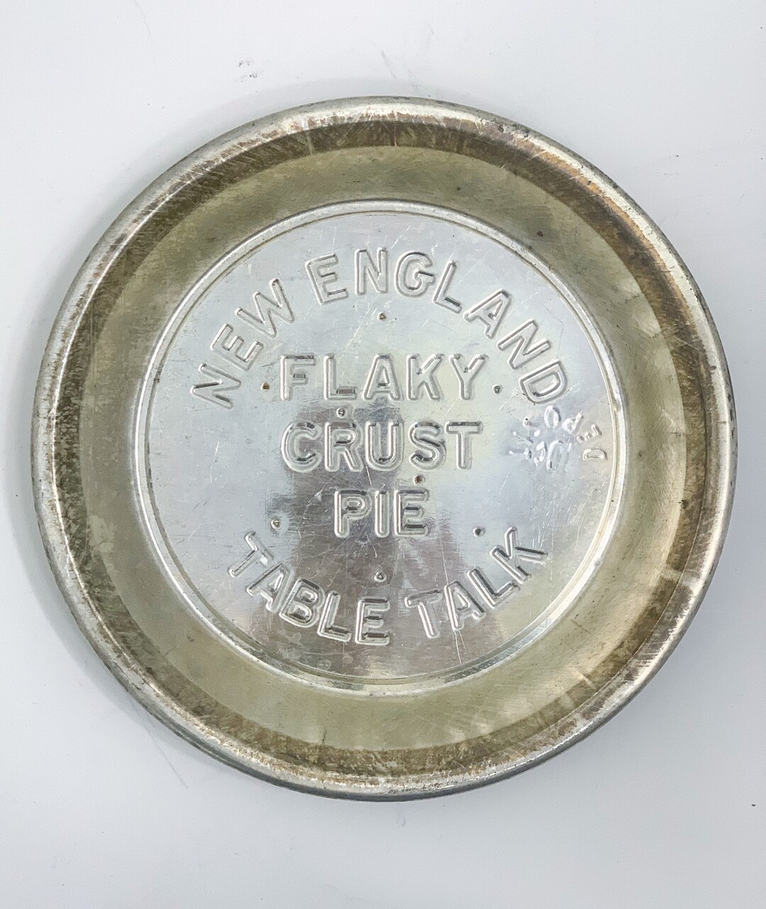 Vintage Table Talk Advertising Tin Pie Plate - Etsy
