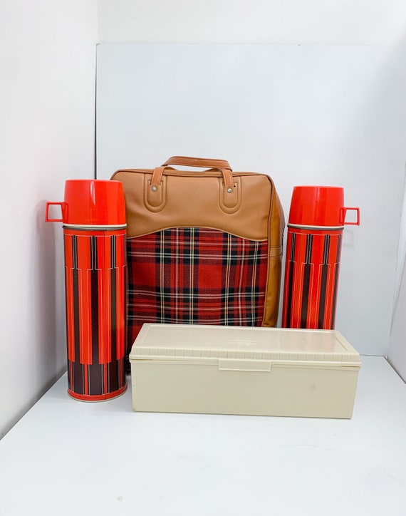 vintage thermos picnic Gem