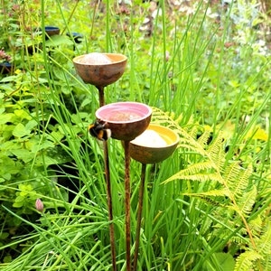 Handmade Bee & Butterfly Water Station: Garden Decoration Gift