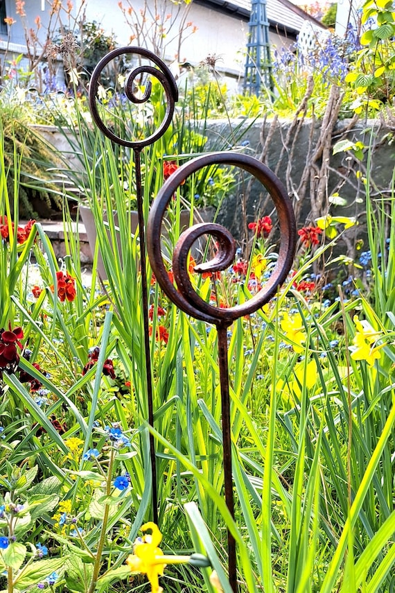 Spiral Garden Stakes