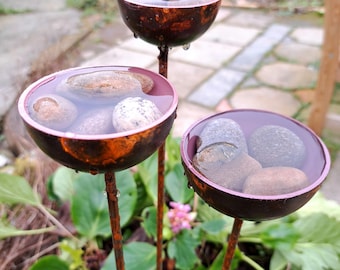 Bird Water Stations, Wildlife Garden Sculpture