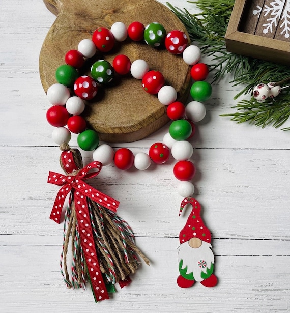 Gnome christmas garland Clearance