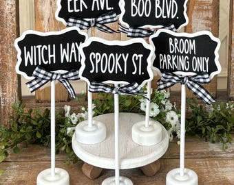 Halloween Sign, Halloween Coffee Bar Decor, Ghosts Farmhouse Decor, Halloween Tiered Tray Decor, Fall Decor, Witch’s Brew Sign, Boo Sign