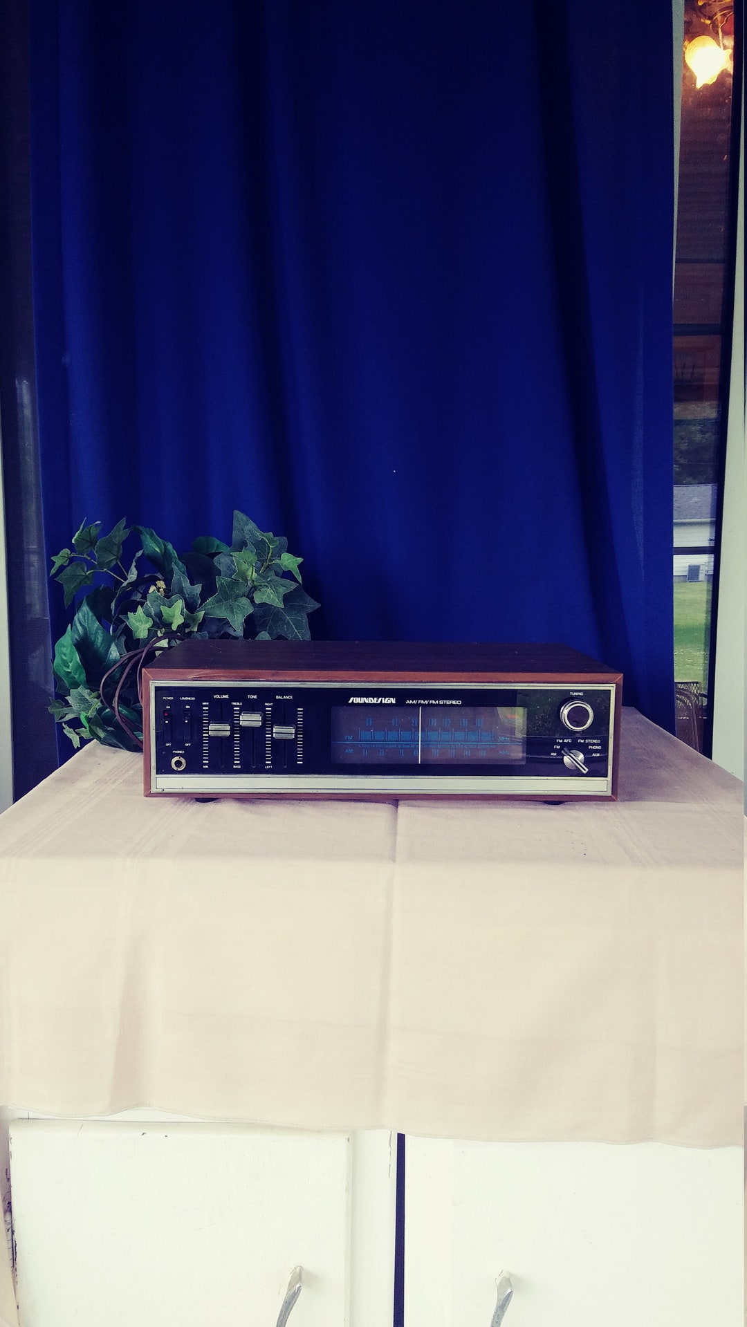 Vintage Sound Design Stereo Receiver. Etsy