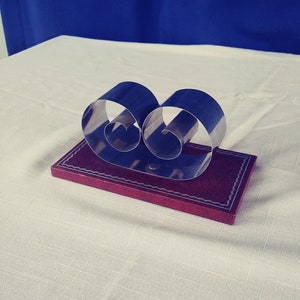 Vintage Spring Tite Junior Memo and Letter Rack. Mid Century Chrome Letter holder.