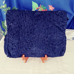 Vintage Curly Persian Wool Muff and purse. 1930&#39;s era.