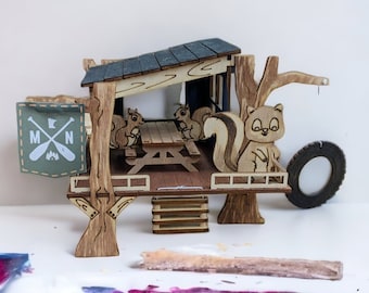 Treehouse DIY Kit // Woodland Creatures DIY Kit