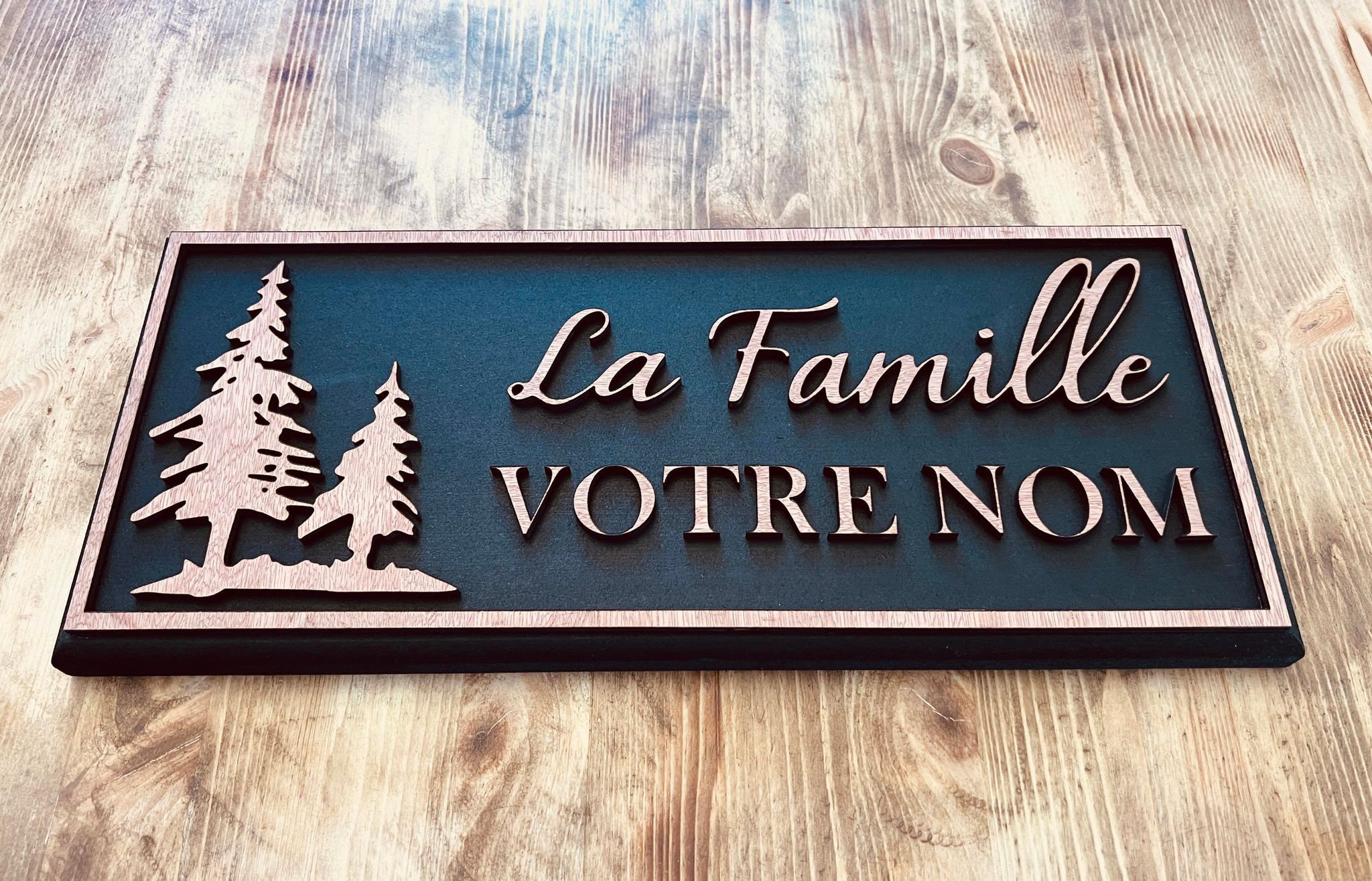 Personalized Family Sign Wood Custom Sign Family Laser Cut Etsy Canada