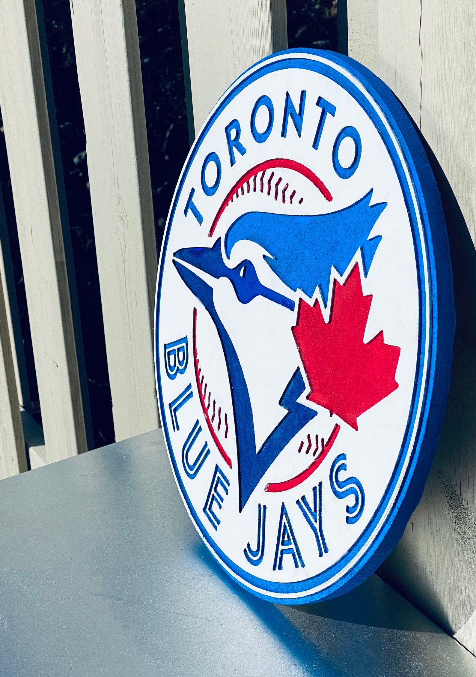 Toronto Blue Jays MDF Sign 15 inches by 15 inches Etsy