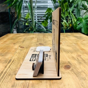 Square Reader Dock | Square Payment Sign | Laser Cut File | Business ...