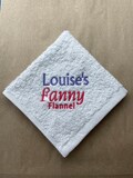 Personalised name novelty adult flannel - Valentines gift