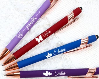 Personalized Ballpoint Pen/ Customized Ballpoint Pen/ Bridesmaid Gift/ Custom Business Pens/ Graduation Gift/ Christmas Gift/ Wedding Gift