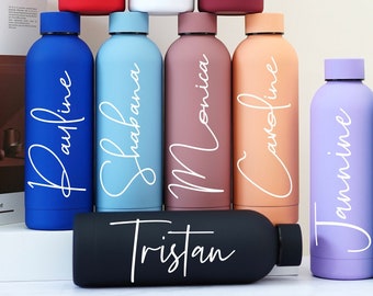Personalized Bottle/ Custom Water Bottle/ Water Bottle/ Wedding Tumbler/ Bridesmaid Gift/ Bridesmaid Proposal/ Bridesmaid Tumbler/ Tumbler