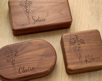 Handcrafted Koa Roy Tsumoto Wood Jewelry Box Woodcraft by Roy