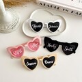 Personalised Love Heart Sunglasses/ Wedding Sunglasses/ Personalised Sunglasses/ Birthday Party Sunglasses/ Hen Party/ Bridesmaids glasses product logo