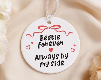 Personalized Name Friend Ornament/Soul Sisters for Life Best Friend Gift/Custom Hanging Decor for Besties/ Thank You Present/Gift For Friend