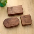 Personalized Engrave Wood Jewellery Box for Women/ Custom Travel Jewelry Box/ Bridal Party Gifts/ Bridesmaid Gift/ Birthday Anniversary Gift product logo