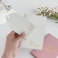 Personalized Leather Passport Holder & Luggage Tag/Custom Passport Cover/Bridal Groom Party Favors/Gift Idea/ Wedding Gifts/Bridesmaid Gifts product logo