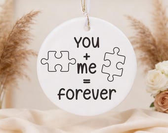 Personalized Friendship Ornament/ Custom Name Best Friend Gift/ Cute Heart Decor Keepsake/Heart Friendship Decor for Best Friends/Friendship