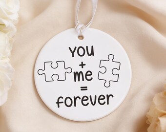 Personalized Best Friend Ornament/ Friendship Ornament/ Besties Ornament/ Best Friend Gift/ BFF Gift/ Custom Friend Gift/ Gift for Her