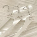Personalized Hangers/Engraved Hangers for Bride & Groom/Wedding Gift/Personalized Bridal Dress Hanger/Wedding Hangers/ Wedding favors/Hanger
