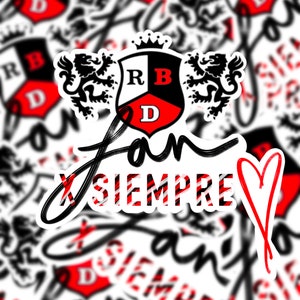 Pegatina inspirada en RBD