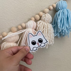 Pegatina Cat Gojo meme satoru