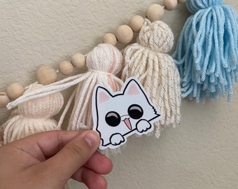 Cat Gojo meme satoru sticker