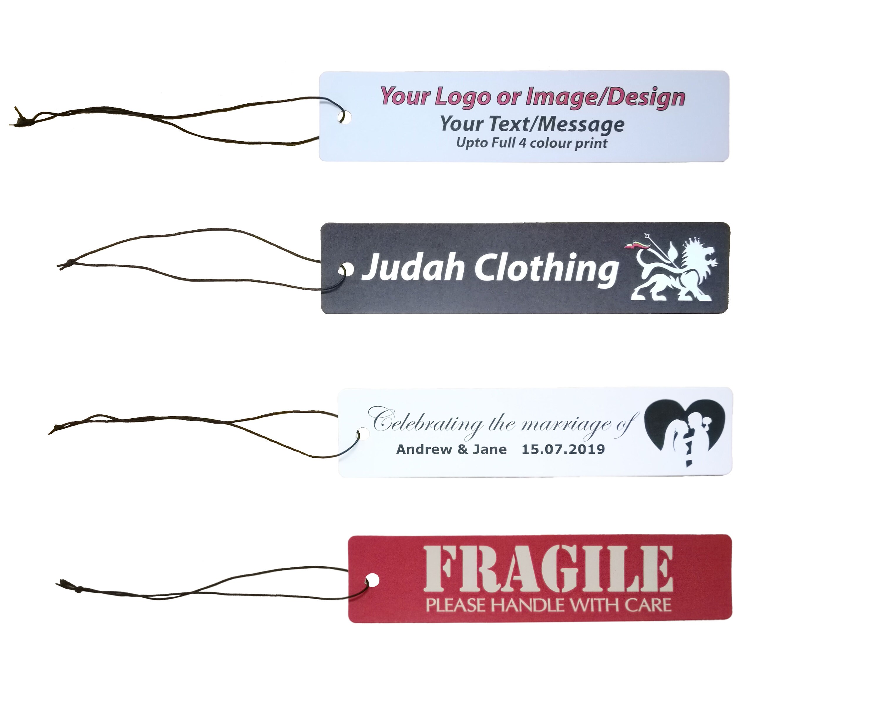 Strip Custom Hang / Swing / Gift Tags Etsy