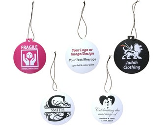 Etichette regalo personalizzate da appendere/oscillare/palline