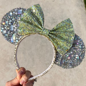 Serre-tête oreilles de Minnie Mouse à paillettes et strass fée clochette Pixie Dust || Oreilles de Mickey || Oreilles de Minnie || Oreilles de Mickey || Oreilles Disney ||