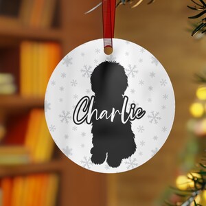 Personalized Goldendoodle Ornament, Custom Golden Doodle Ornament, Doodle Mom Gifts, Goldendoodle Christmas Decor, Pet Ornament, Doodle Dad