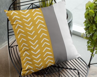 Boho Throw Pillow, Color Block Pillow Cover, Chevron Throw Pillow Cover, Bohemian Decor, Geometric Decorative Pillow, Modern Home Decor