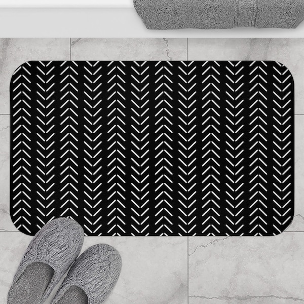 Chevron Bathroom Etsy