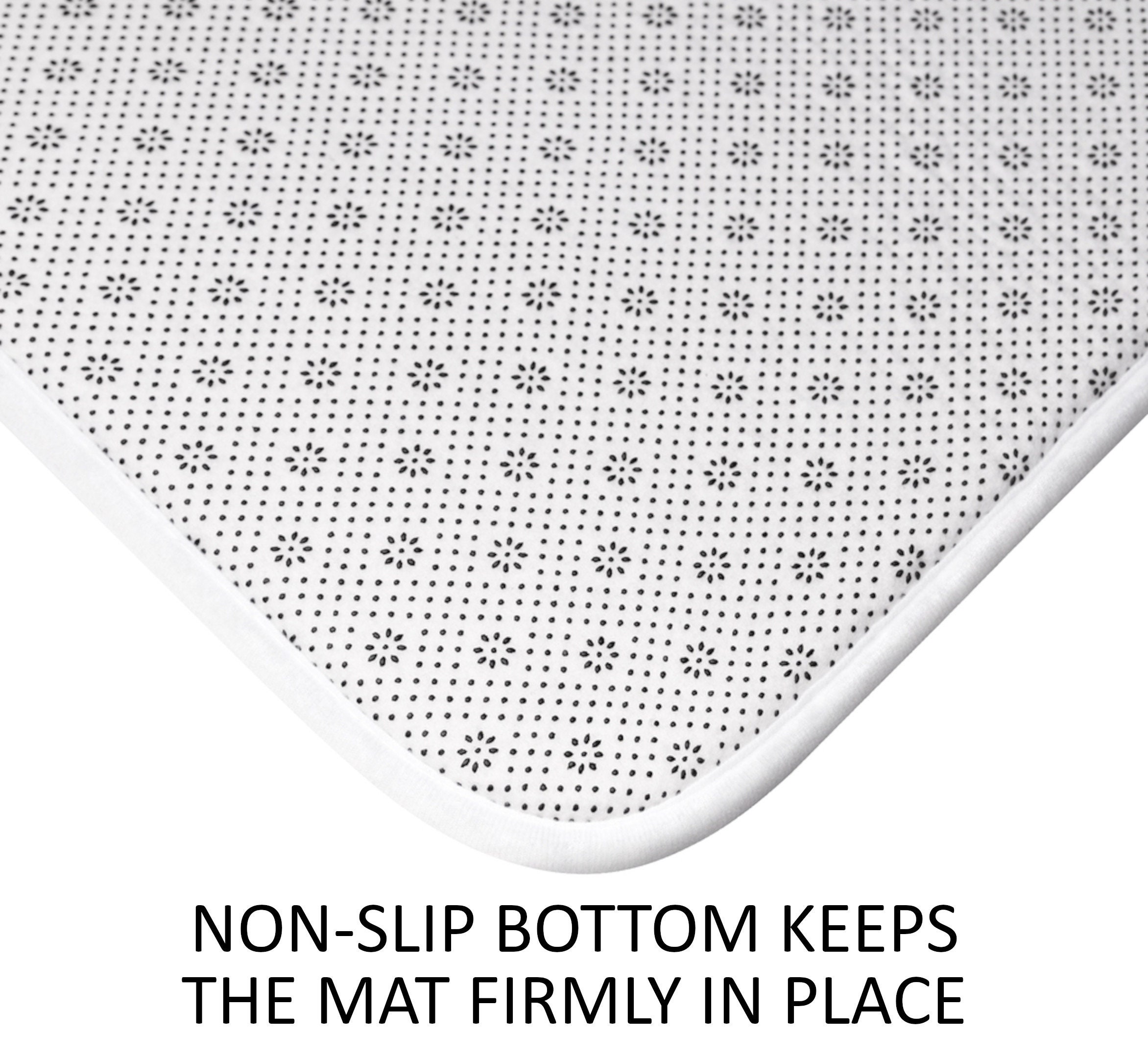 Abstract Art Bath Mat Nonslip Modern Bath Rug With Organic Etsy