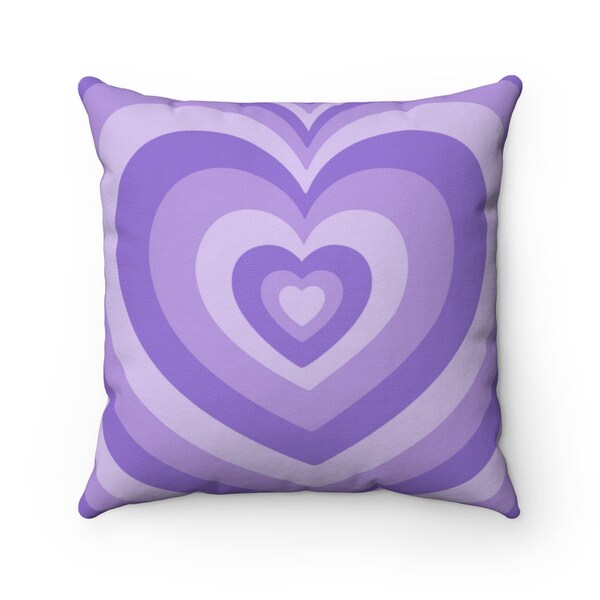 Purple Hearts Pillow main image 0