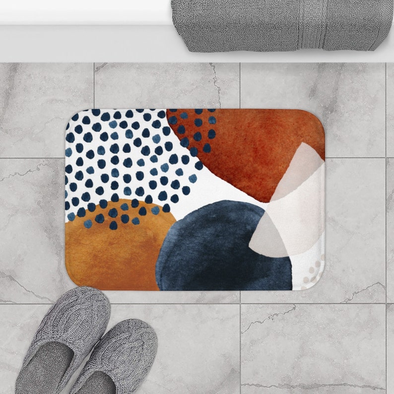 Abstract Art Bath Mat