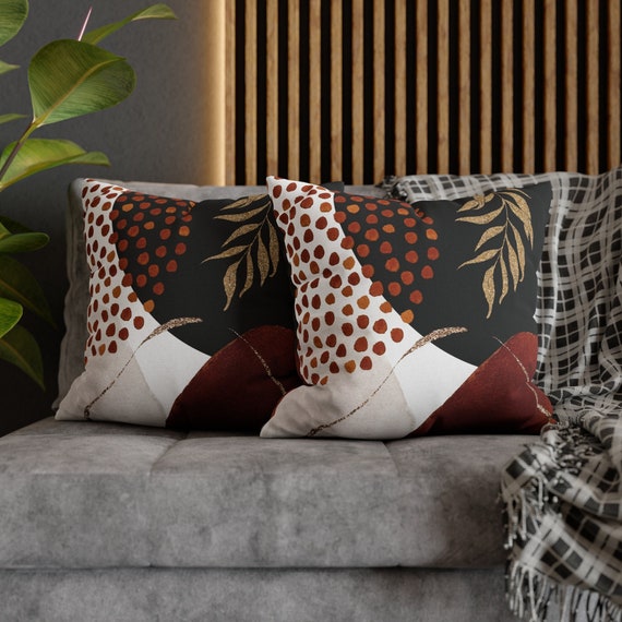 Dark 2025 rust pillows