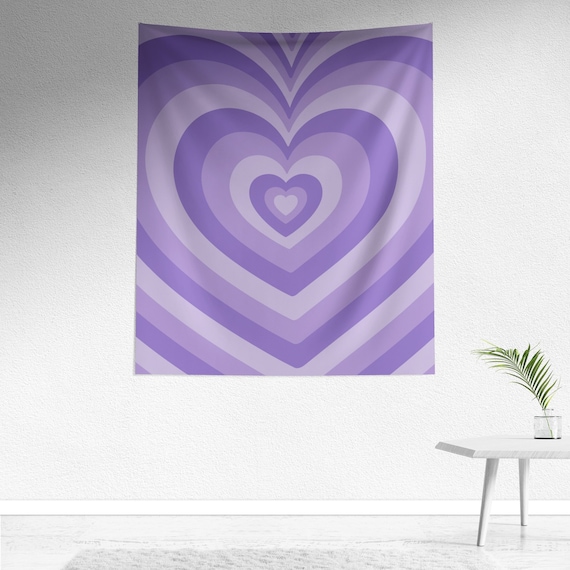Purple aesthetic tapestry cheap