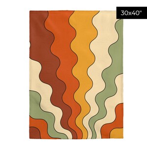 Pattern Print Trippy Blanket
