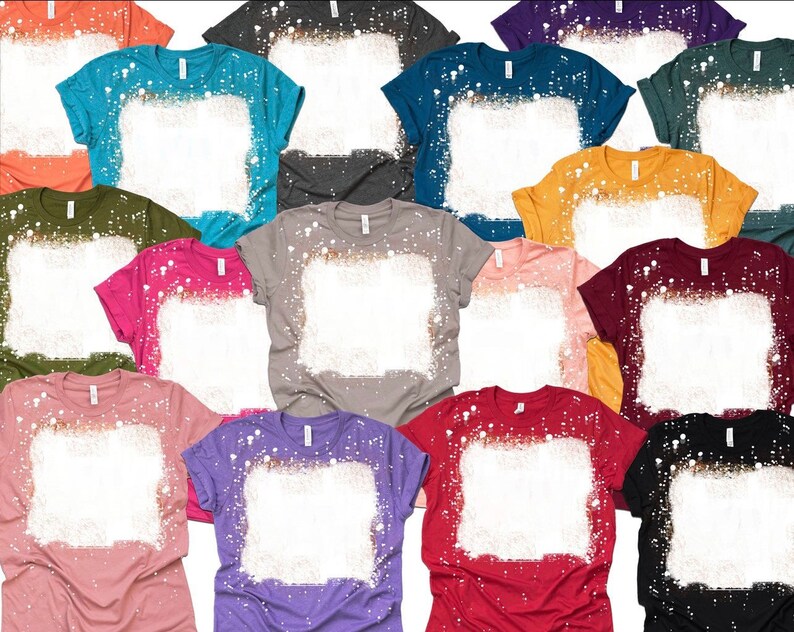 pre bleached polyester shirts