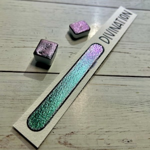 Divination - Supershift Colorshift Handmade Watercolor Paint  - Multichrome paint by Dreamland Watercolor