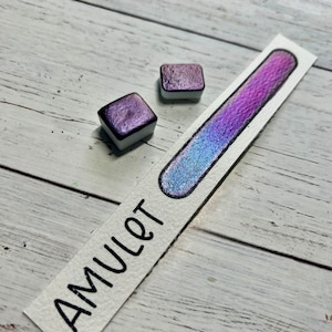 Amulet - Supershift Colorshift Handmade Watercolor Paint  - Multichrome paint by Dreamland Watercolor