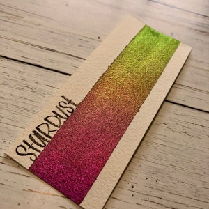 Stardust - Supershift Colorshift Handmade Watercolor Paint  - Multichrome paint by Dreamland Watercolor