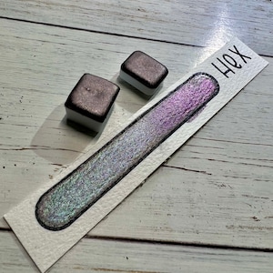 Hex - Supershift Colorshift Handmade Watercolor Paint  - Multichrome paint by Dreamland Watercolor