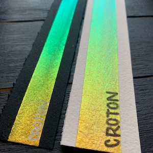 Croton - Supershift Colorshift Handmade Watercolor Paint  - Multichrome paint by Dreamland Watercolor