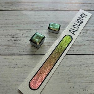 Alchemy - Supershift Colorshift Handmade Watercolor Paint - Multichrome paint by Dreamland Watercolor
